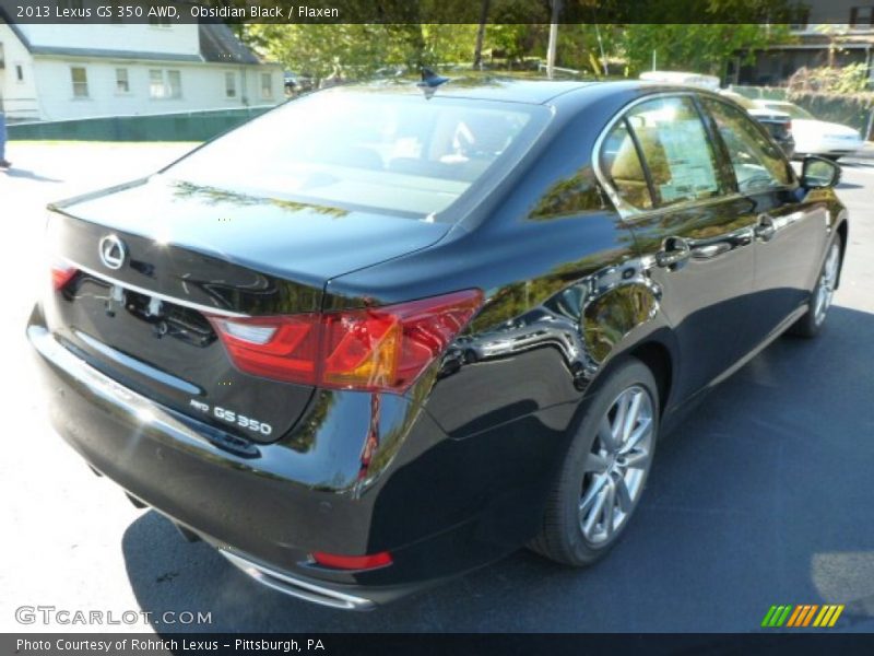Obsidian Black / Flaxen 2013 Lexus GS 350 AWD