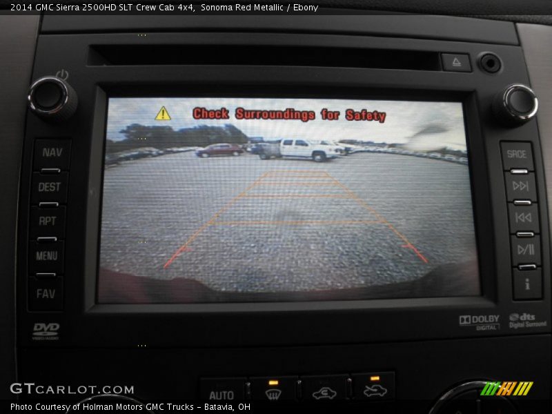 Sonoma Red Metallic / Ebony 2014 GMC Sierra 2500HD SLT Crew Cab 4x4
