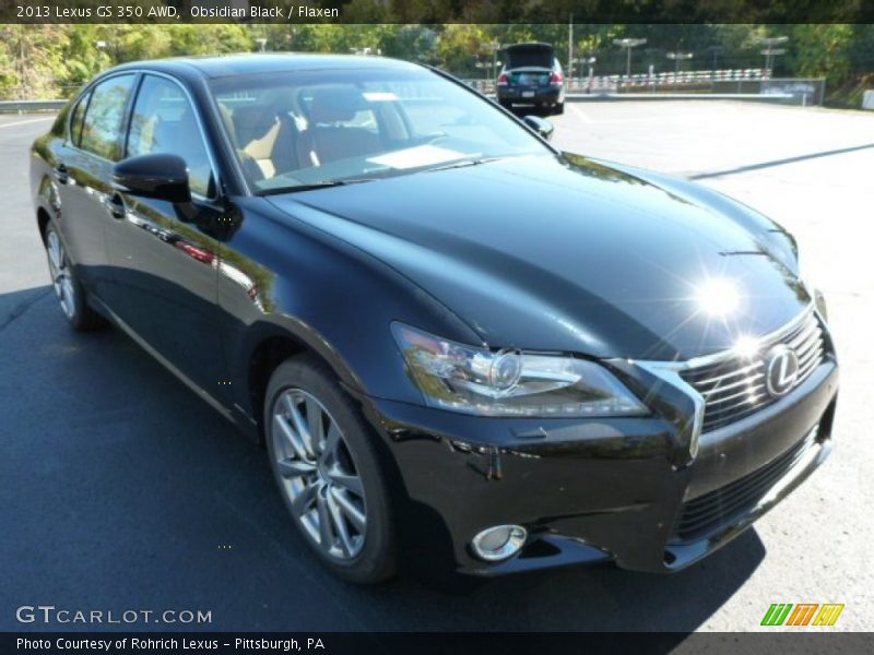 Obsidian Black / Flaxen 2013 Lexus GS 350 AWD