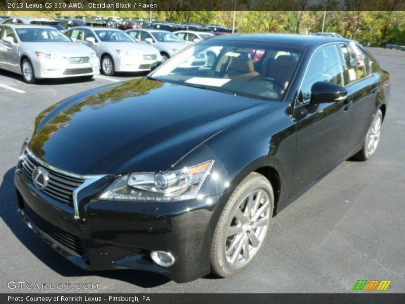Obsidian Black / Flaxen 2013 Lexus GS 350 AWD