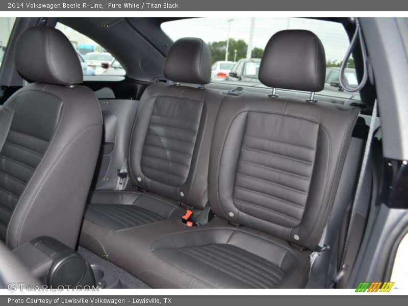 Rear Seat of 2014 Beetle R-Line