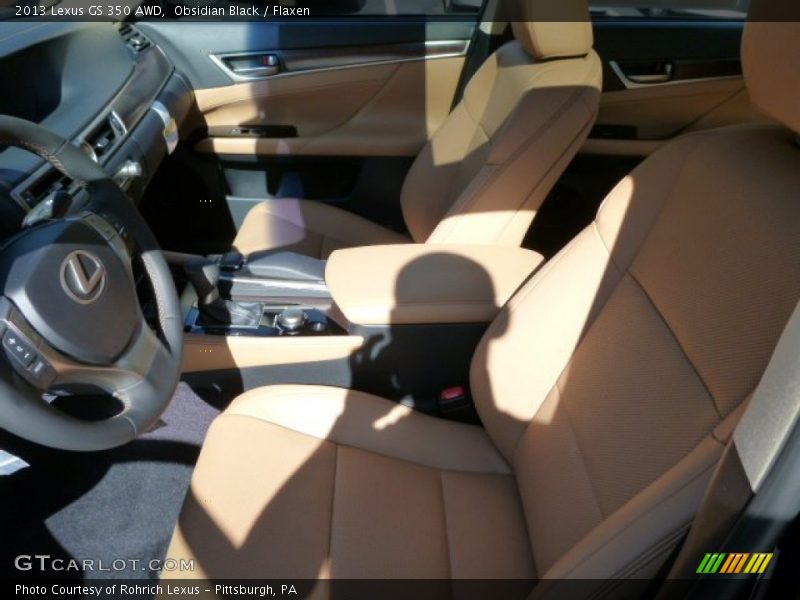 Obsidian Black / Flaxen 2013 Lexus GS 350 AWD