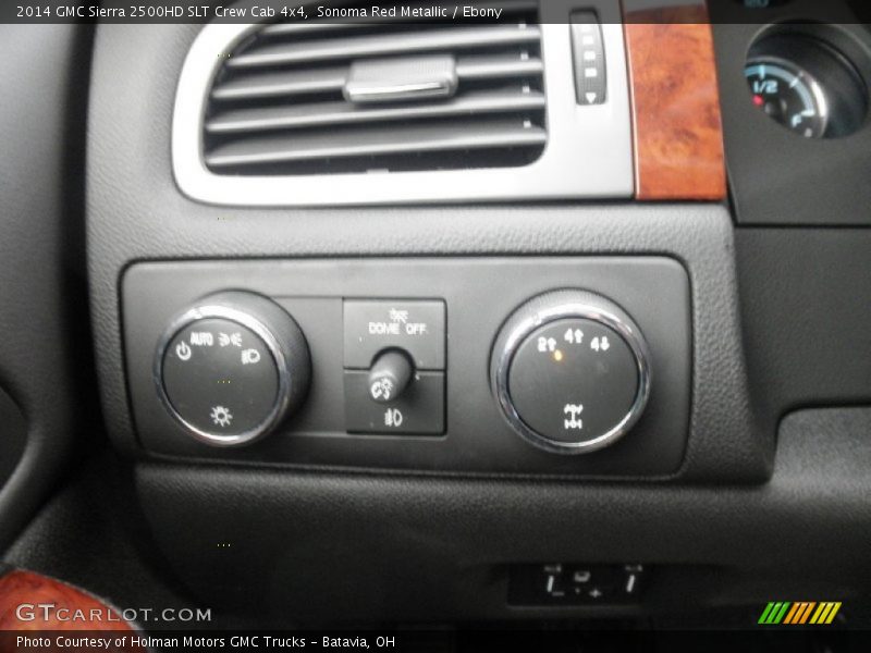 Sonoma Red Metallic / Ebony 2014 GMC Sierra 2500HD SLT Crew Cab 4x4
