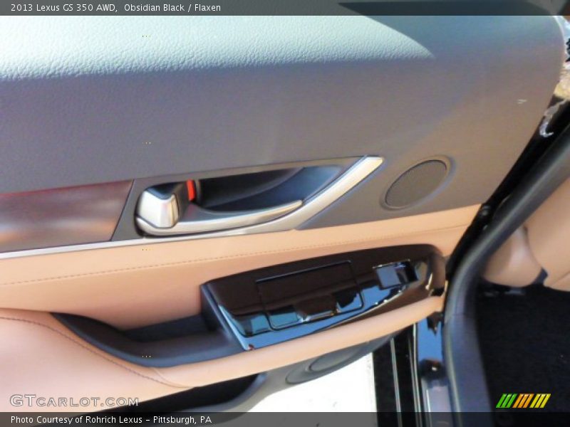 Obsidian Black / Flaxen 2013 Lexus GS 350 AWD