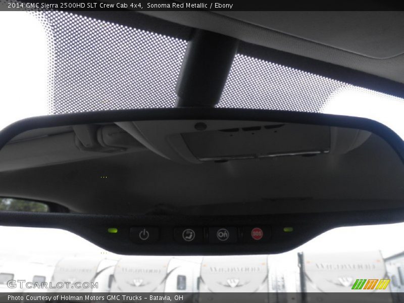 Sonoma Red Metallic / Ebony 2014 GMC Sierra 2500HD SLT Crew Cab 4x4