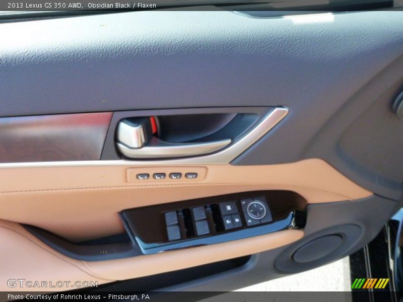 Obsidian Black / Flaxen 2013 Lexus GS 350 AWD