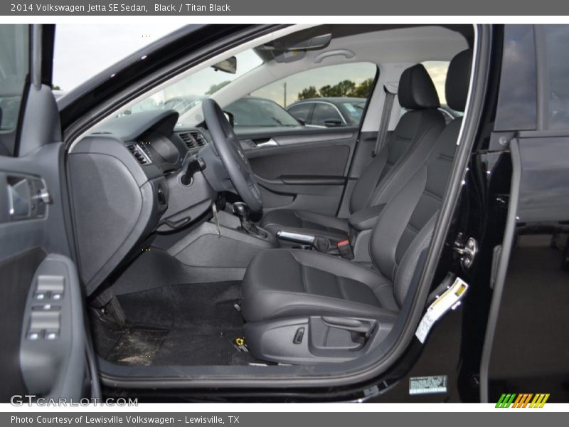  2014 Jetta SE Sedan Titan Black Interior