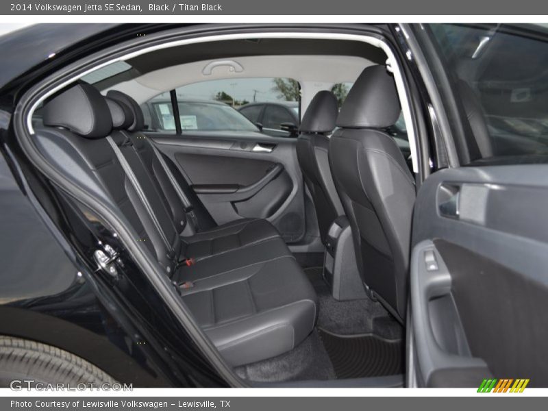Black / Titan Black 2014 Volkswagen Jetta SE Sedan