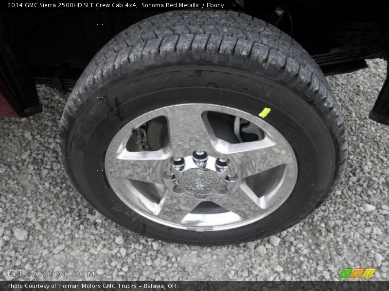 Sonoma Red Metallic / Ebony 2014 GMC Sierra 2500HD SLT Crew Cab 4x4