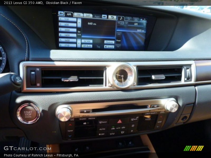 Obsidian Black / Flaxen 2013 Lexus GS 350 AWD
