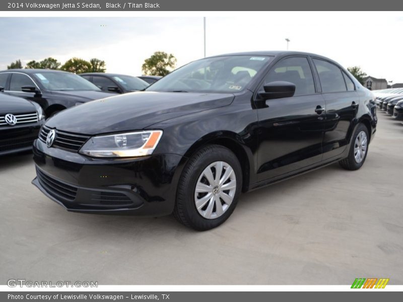 Front 3/4 View of 2014 Jetta S Sedan