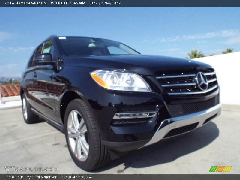 Black / Grey/Black 2014 Mercedes-Benz ML 350 BlueTEC 4Matic