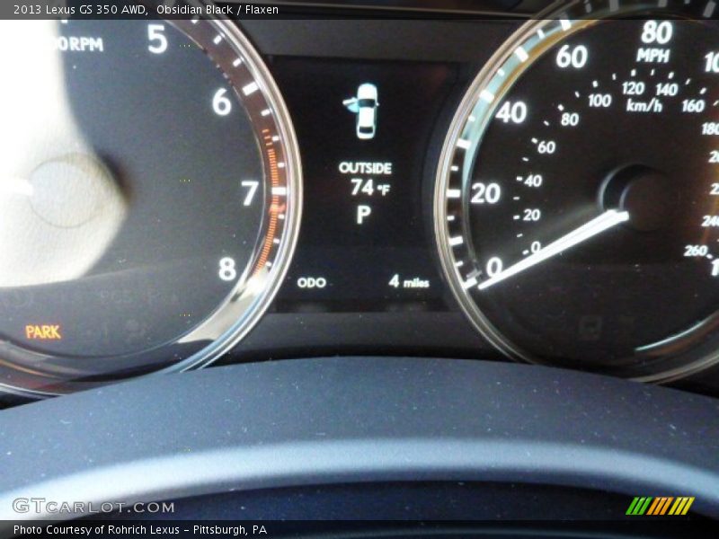 Obsidian Black / Flaxen 2013 Lexus GS 350 AWD