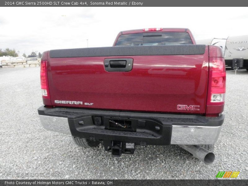 Sonoma Red Metallic / Ebony 2014 GMC Sierra 2500HD SLT Crew Cab 4x4