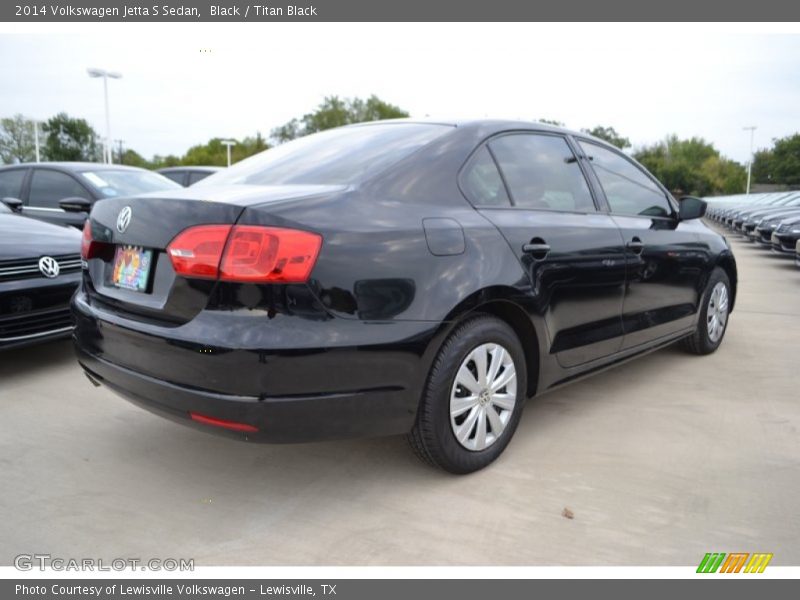 Black / Titan Black 2014 Volkswagen Jetta S Sedan