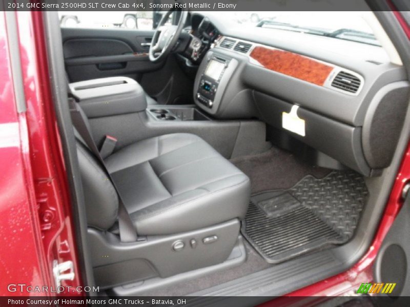 Sonoma Red Metallic / Ebony 2014 GMC Sierra 2500HD SLT Crew Cab 4x4