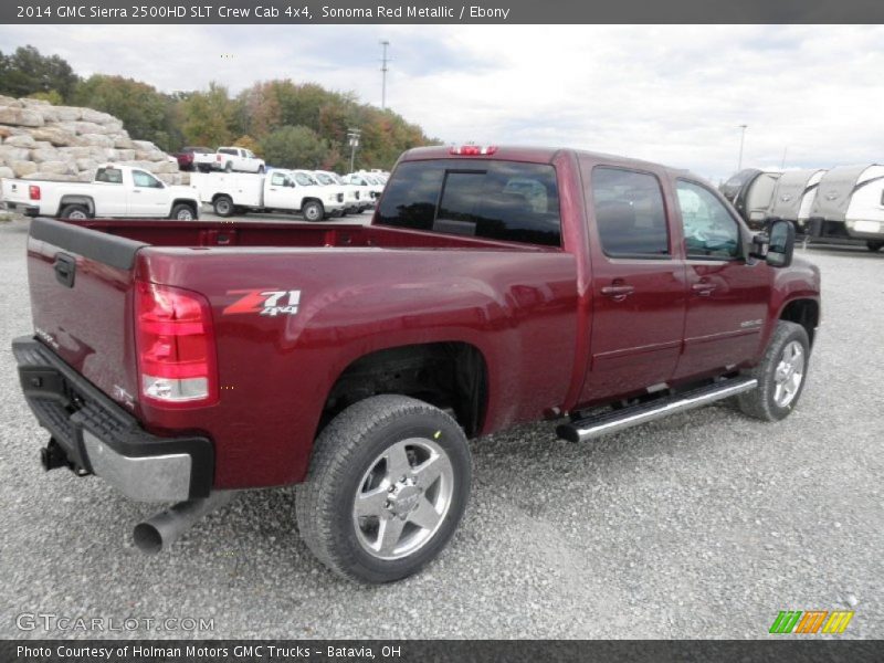  2014 Sierra 2500HD SLT Crew Cab 4x4 Sonoma Red Metallic