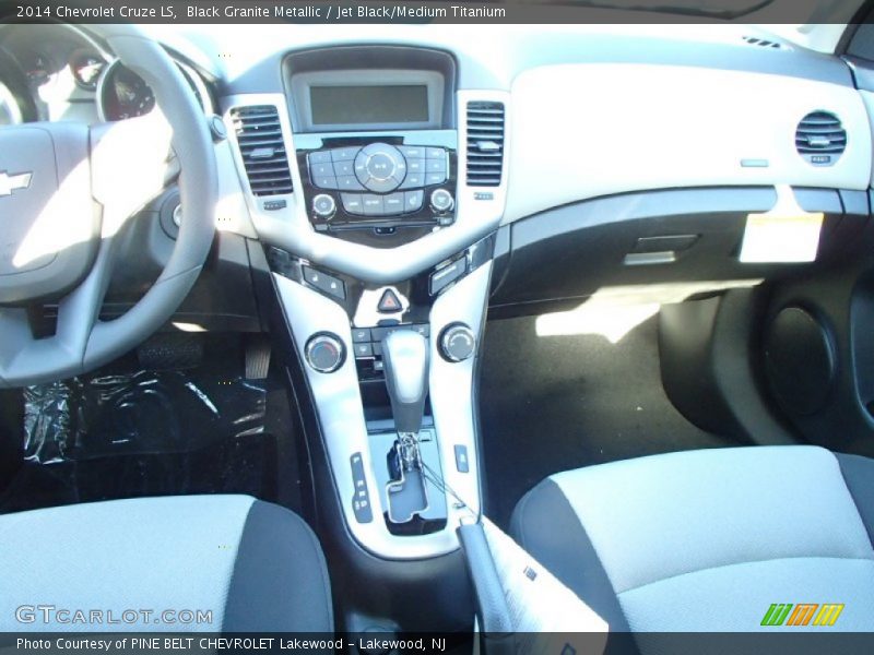 Black Granite Metallic / Jet Black/Medium Titanium 2014 Chevrolet Cruze LS