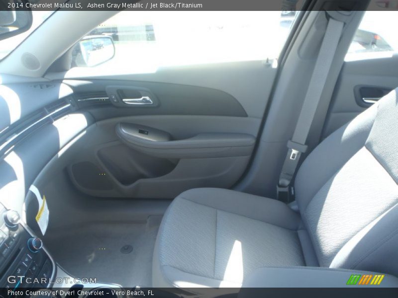 Ashen Gray Metallic / Jet Black/Titanium 2014 Chevrolet Malibu LS