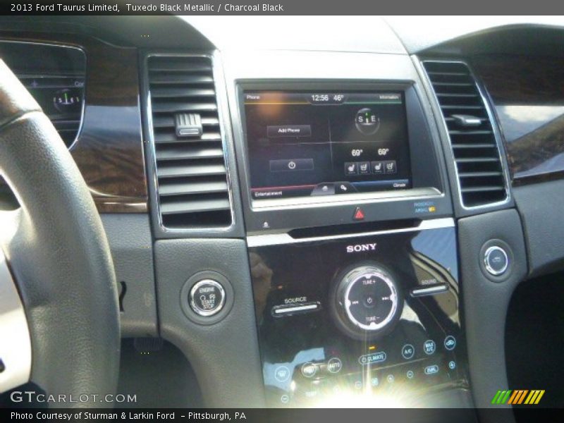 Tuxedo Black Metallic / Charcoal Black 2013 Ford Taurus Limited