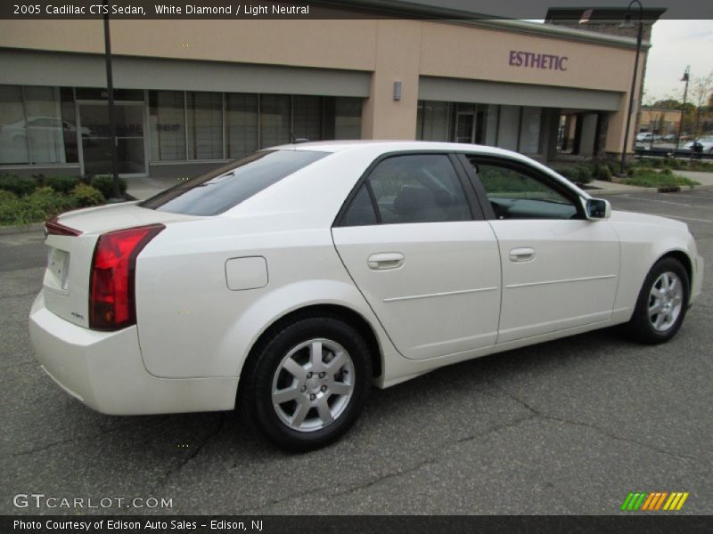 White Diamond / Light Neutral 2005 Cadillac CTS Sedan