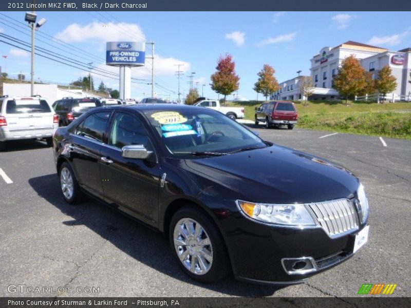 Black / Dark Charcoal 2012 Lincoln MKZ FWD