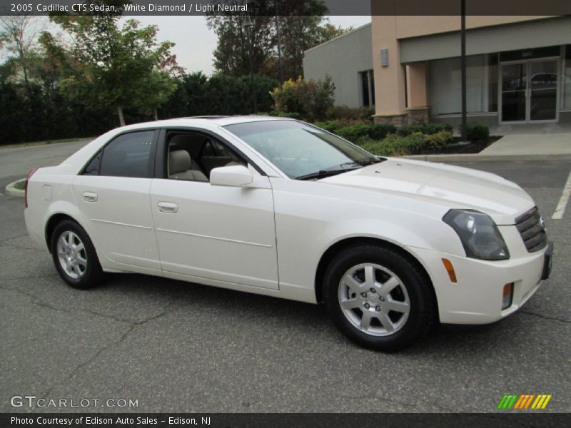 White Diamond / Light Neutral 2005 Cadillac CTS Sedan