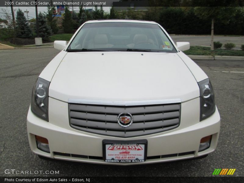 White Diamond / Light Neutral 2005 Cadillac CTS Sedan