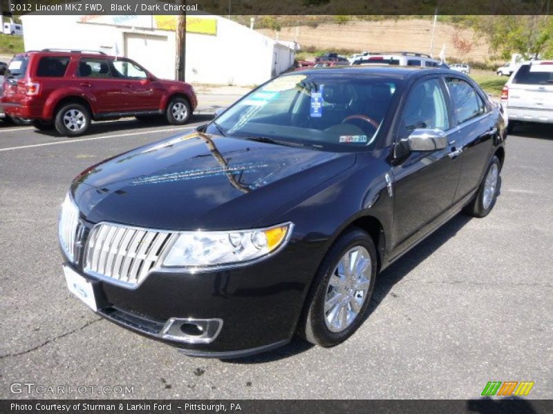 Black / Dark Charcoal 2012 Lincoln MKZ FWD