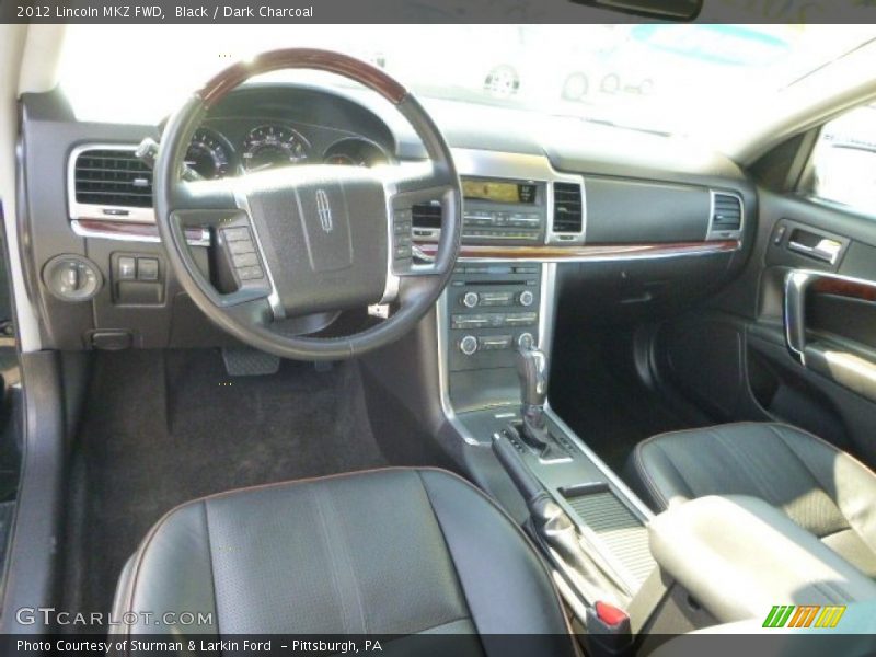 Black / Dark Charcoal 2012 Lincoln MKZ FWD