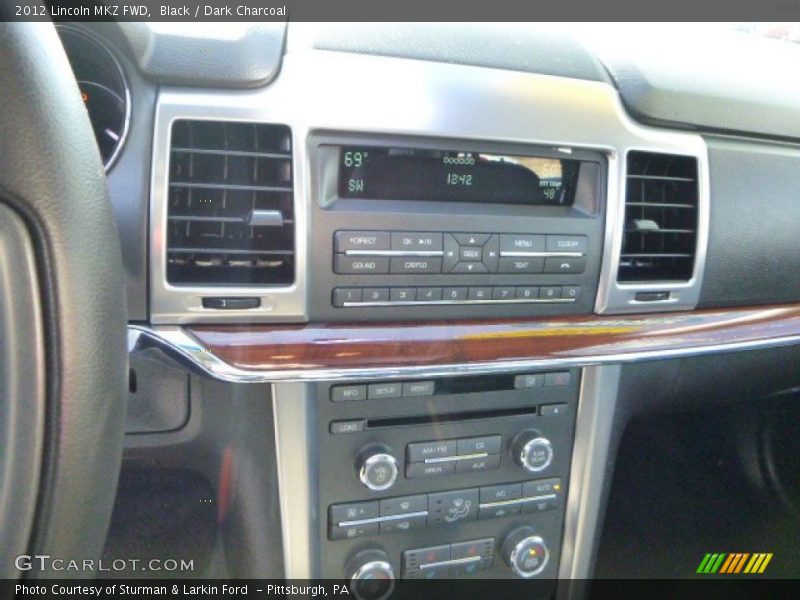 Black / Dark Charcoal 2012 Lincoln MKZ FWD