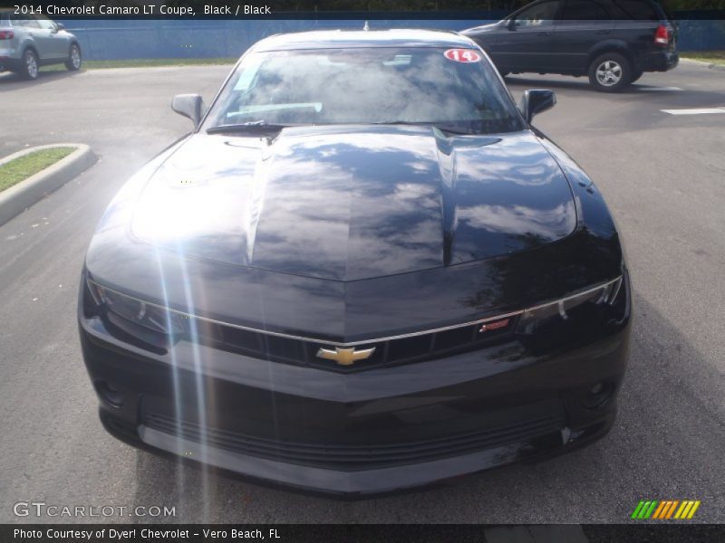 Black / Black 2014 Chevrolet Camaro LT Coupe