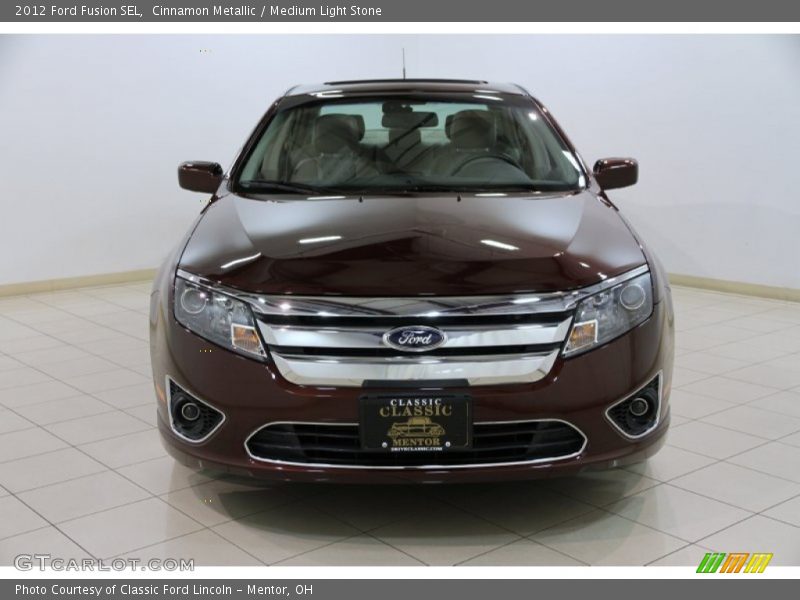 Cinnamon Metallic / Medium Light Stone 2012 Ford Fusion SEL