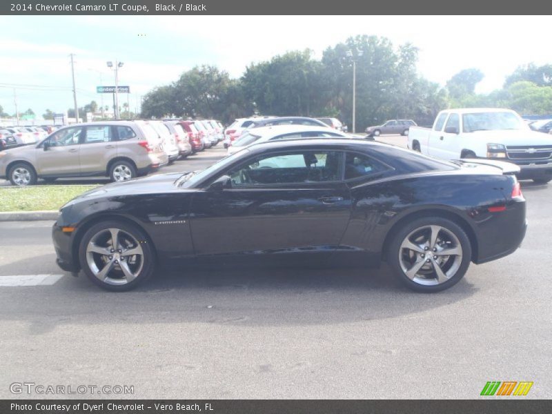 Black / Black 2014 Chevrolet Camaro LT Coupe
