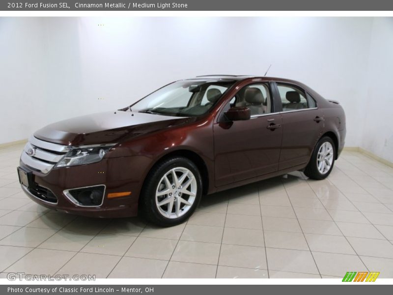 Cinnamon Metallic / Medium Light Stone 2012 Ford Fusion SEL