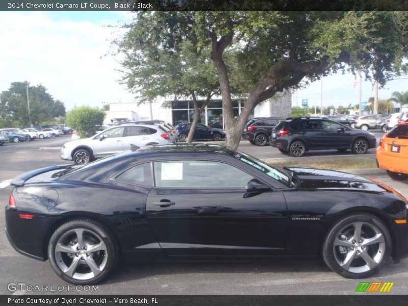 Black / Black 2014 Chevrolet Camaro LT Coupe