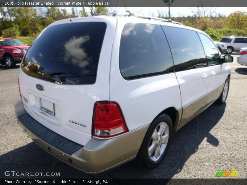 Vibrant White / Pebble Beige 2005 Ford Freestar Limited