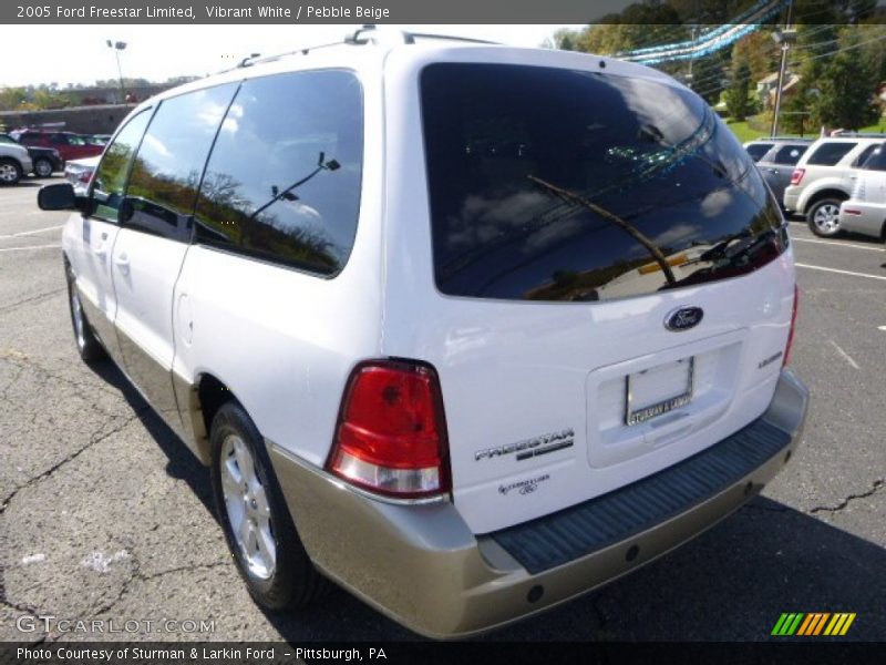 Vibrant White / Pebble Beige 2005 Ford Freestar Limited