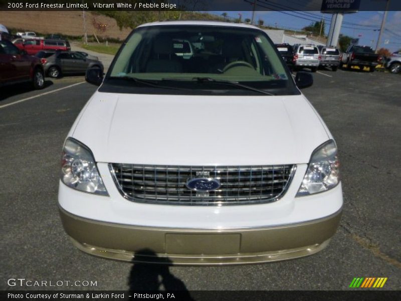 Vibrant White / Pebble Beige 2005 Ford Freestar Limited