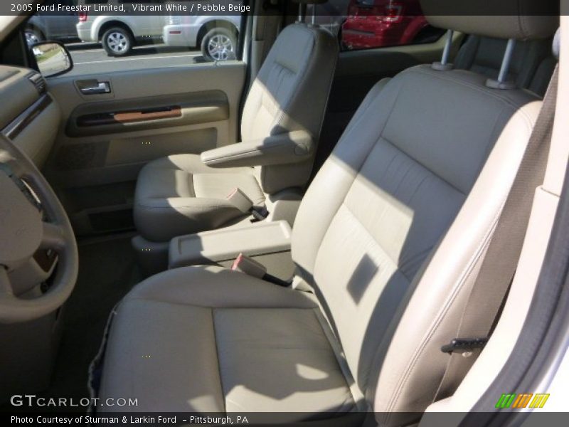 Vibrant White / Pebble Beige 2005 Ford Freestar Limited