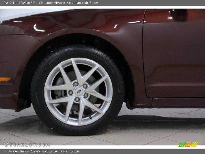 Cinnamon Metallic / Medium Light Stone 2012 Ford Fusion SEL