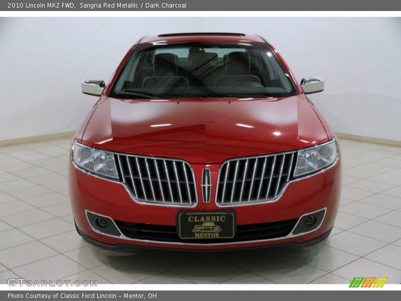 Sangria Red Metallic / Dark Charcoal 2010 Lincoln MKZ FWD