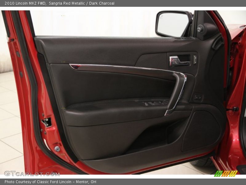 Sangria Red Metallic / Dark Charcoal 2010 Lincoln MKZ FWD