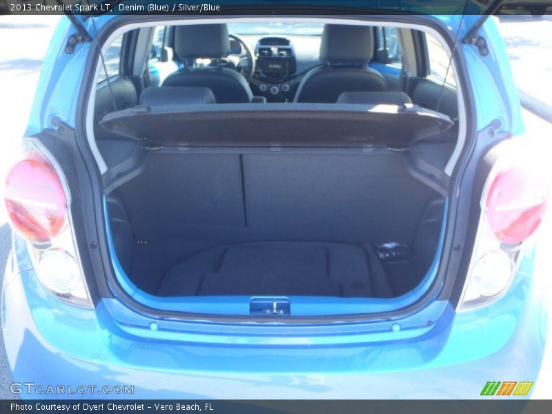 Denim (Blue) / Silver/Blue 2013 Chevrolet Spark LT