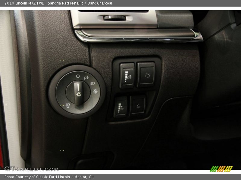Sangria Red Metallic / Dark Charcoal 2010 Lincoln MKZ FWD