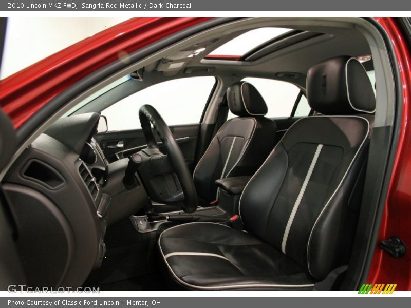 Sangria Red Metallic / Dark Charcoal 2010 Lincoln MKZ FWD