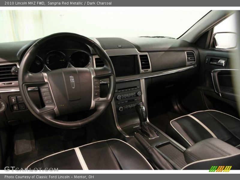 Sangria Red Metallic / Dark Charcoal 2010 Lincoln MKZ FWD