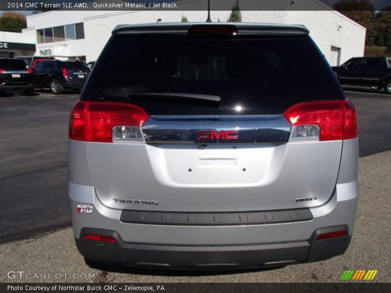 Quicksilver Metallic / Jet Black 2014 GMC Terrain SLE AWD