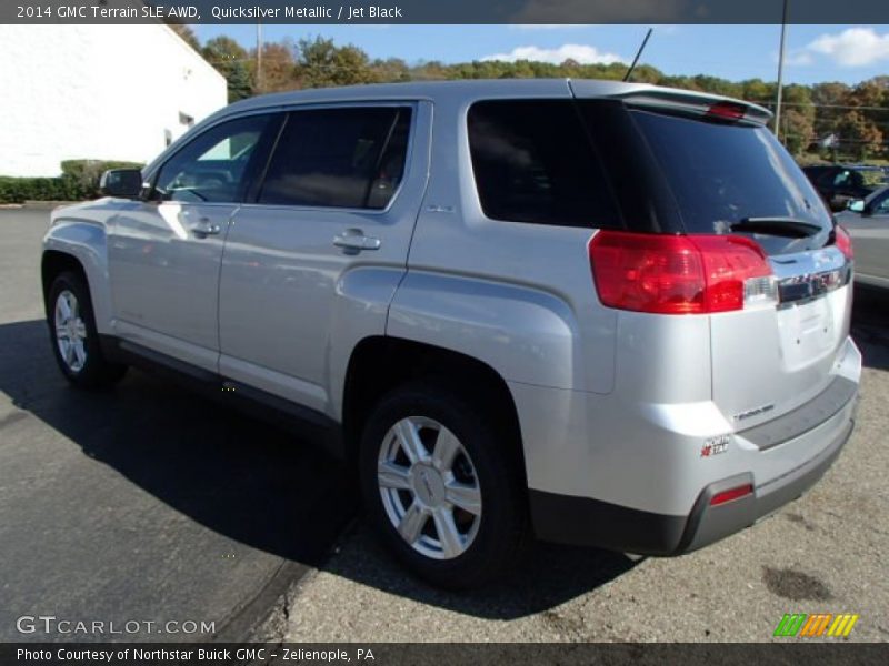 Quicksilver Metallic / Jet Black 2014 GMC Terrain SLE AWD