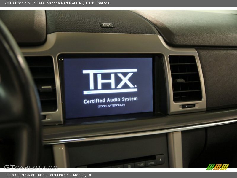 Sangria Red Metallic / Dark Charcoal 2010 Lincoln MKZ FWD
